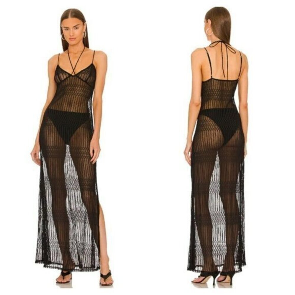 Michael Costello x REVOLVE Brecken Maxi Dress - Black